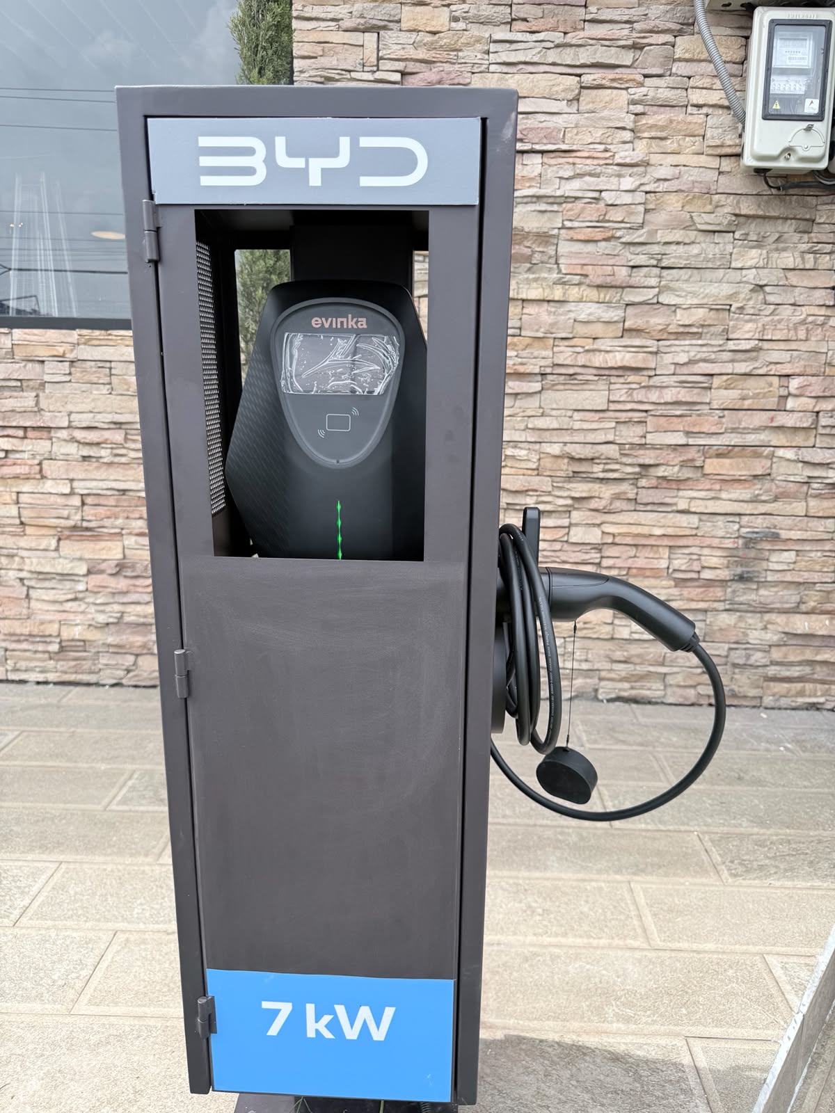 Estación de carga BYD Evinka 7kW